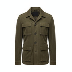 Men's Suede Casual Fashion Jacket Men
