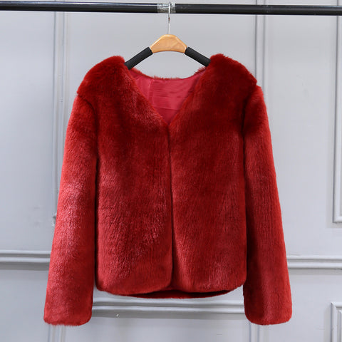 Women fur coat