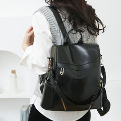 Womens Casual Soft PU Leather Shoulder Bag