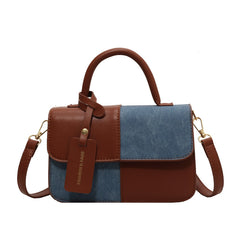 Shoulder Bag with Compact Square Handbag