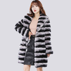 Faux Fur Coat Women's Mid-length