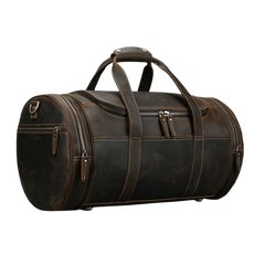 Men's Real Horse Leather Duffel Bag
