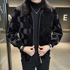Fur Coat Men's Clothing