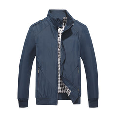 Casual Stand Collar Jacket Men