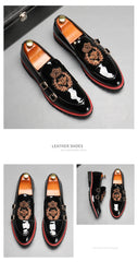 Men's Breathable Business Leather Shoes