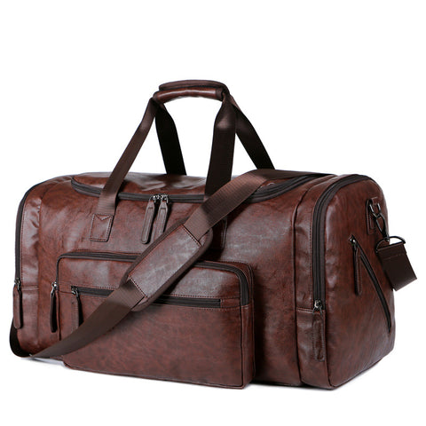 Large Capacity Men's PU Leather Bag