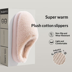 Thick-soled, Cozy Slippers For Indoor Use At Home