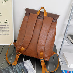 Large Capacity Flip PU Multi functional Bag