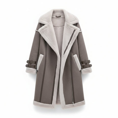 Wool Coat Women Winter Long