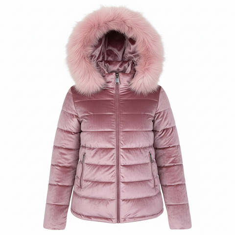 New style solid color hooded jacket women