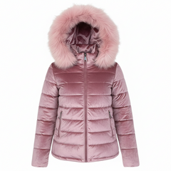 New style solid color hooded jacket women