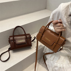 Womens Minimalist Solid-color Trendy Niche Bag