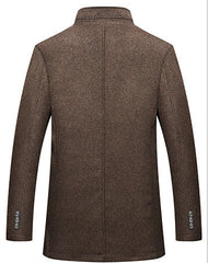 Casual Men's Wool Coat
