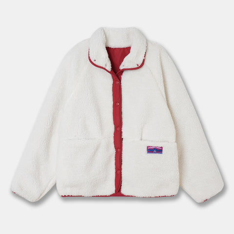 Thick Lamb Wool Coat For Women's