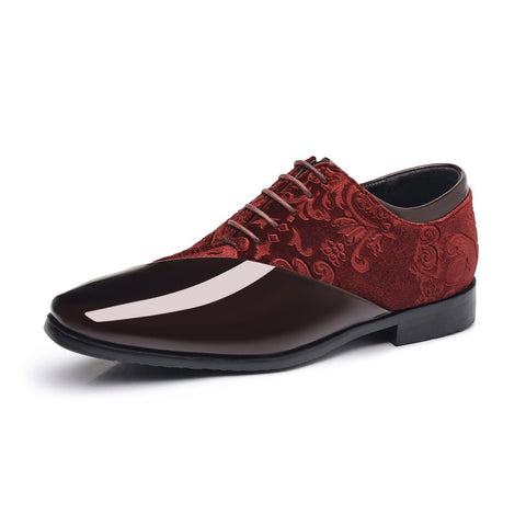 Shiny Business Pointed-toe Leather Shoes