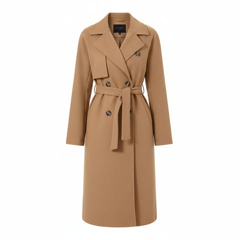 Lapel Trench Coat