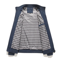 Casual Stand Collar Jacket Men