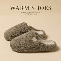 Womens Cozy Thick Soled Slippers For The Home
