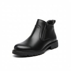 Men's Leather Shoes High-top Leather Casual