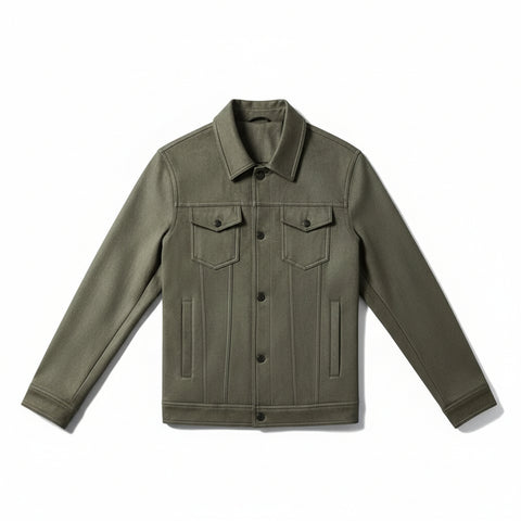 Spring New Suede Jacket For Men