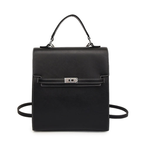 Vintage Buckle Backpack Multifunctional Bag