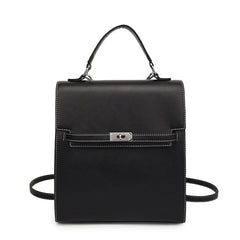 Vintage Buckle Backpack Multifunctional Bag