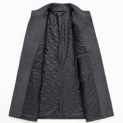medium length wool coat