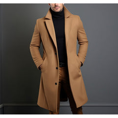 Men's Mid Length Trench Coat