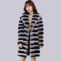 Faux Fur Coat Women's Mid-length