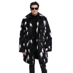 Fur Men's Warm Coat