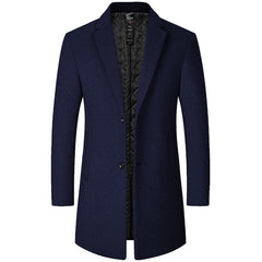 Men Casual Wool Coat