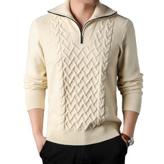 Fashionable Outerwear Men Coat Sweater