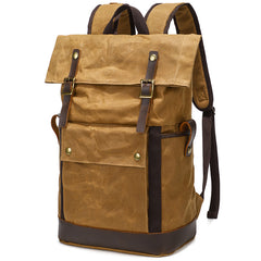 Horse Leather Backpack Outdoor Bag