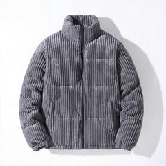 Corduroy Jacket Men Winter Thickening