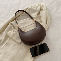 New Simple All-Match Textured Shoulder Bag For Women