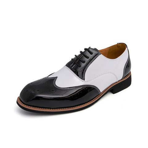 Brogue Men's Leather Shoes