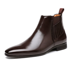 Pointed Toe Chelsea-style Men Fashion Shoes
