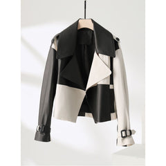 Leather Jacket Loose Western Style Jacket