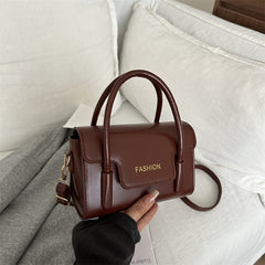 Womens Minimalist Solid-color Trendy Niche Bag