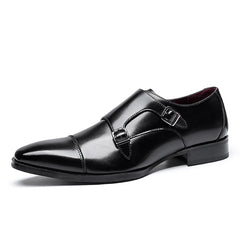 Men's Leather British Style Business Shoes