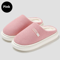 Home Indoor Non-slip Cotton Slippers
