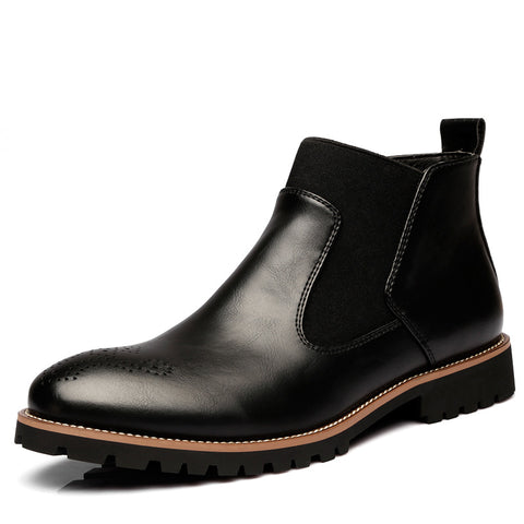 Brock Leather Men Martin Boots