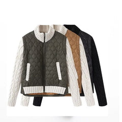 Spring New Women's Quilted Cotton Jacket