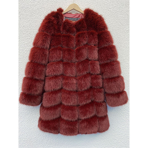 Thick Warm Fur Coat For Women