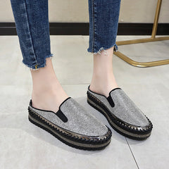 Casual Slip-on Half Shoes