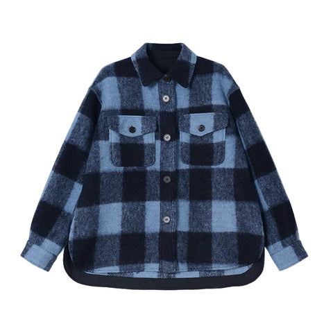 Women's Loose Top Wool Coat