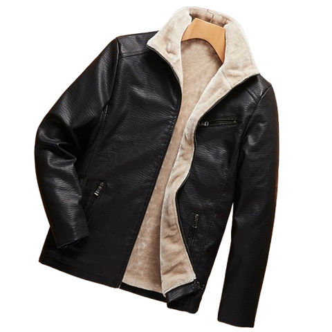 MenLeather Jacket Large Size