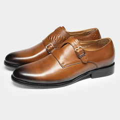 Retro Style Business Leather Shoes