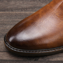 Men Boots Waterproof Leather Shoes