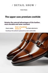 Men's Leather British Style Business Shoes